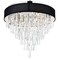 Cwi Lighting Franca 8 Light Drum Shade Chandelier With Chrome Finish 5523P22C (Black) - alternate 4